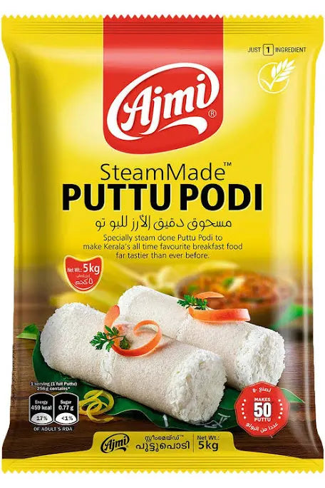 Ajmi Steamed Puttupodi White 5kg