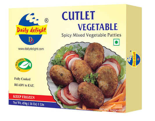 Daily Delight Vegetable Cutlet 350gm