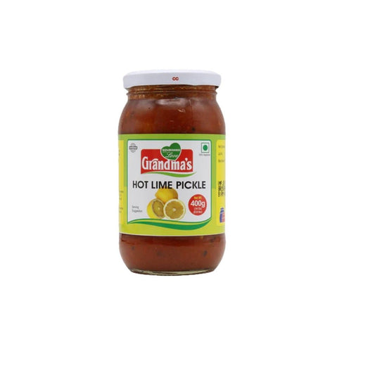 Grandmas Hot Lime Pickle 400g