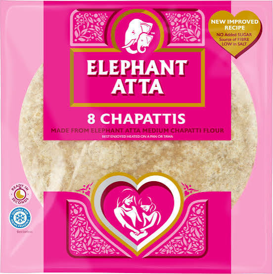 Elephant Atta Chapattis (8) packet