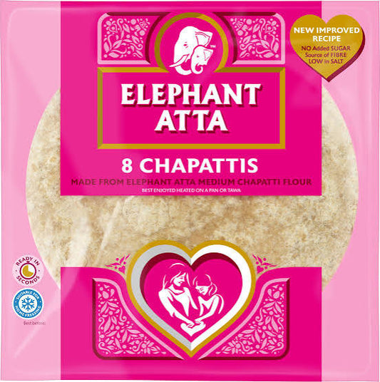 Elephant Atta Chapattis (8) packet