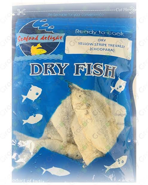 Daily Delight Dry Yellow Stripe  Travelly 100gm