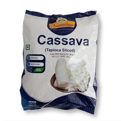 Ammachies Cassava(Tapioca) Sliced 908gm