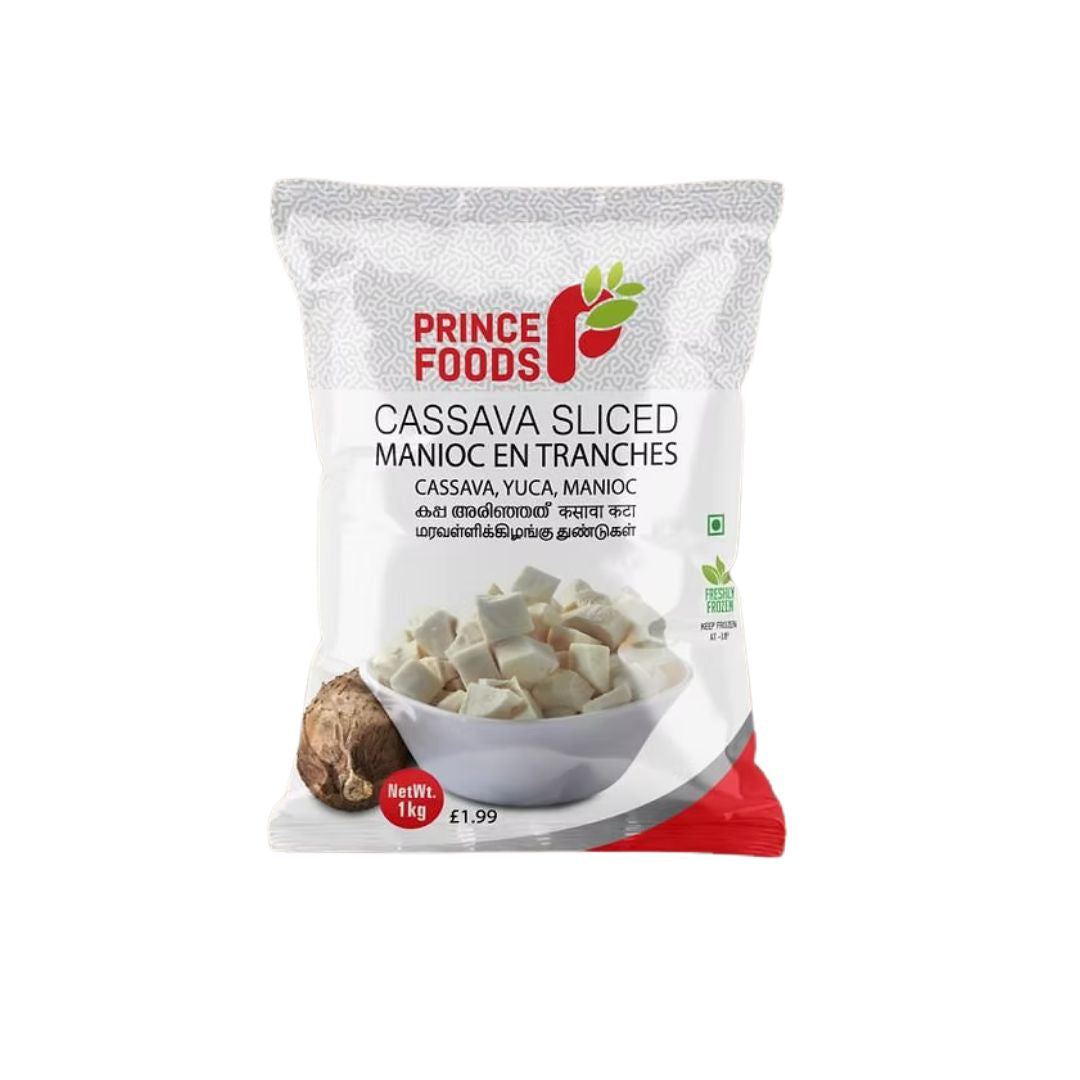 Prince Foods Cassava Sliced 1kg