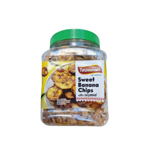 Tiruvonam Sweet Banana Chips 250g
